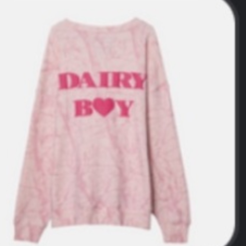 Dairy Boy Pink Camo Crew